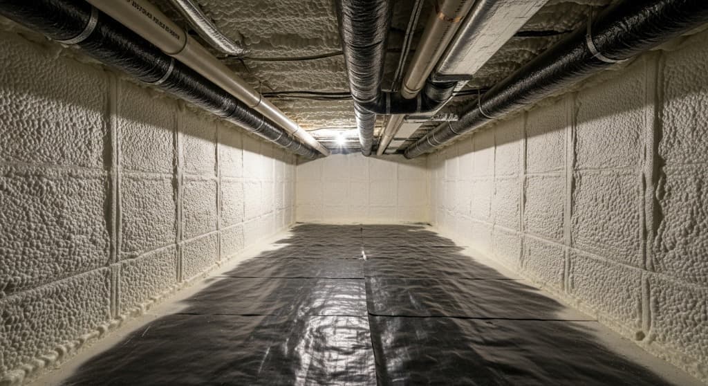 Crawl Space Sprayfoam
