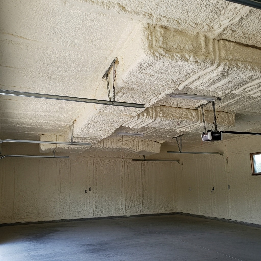 Garage spray foam in Kitchener